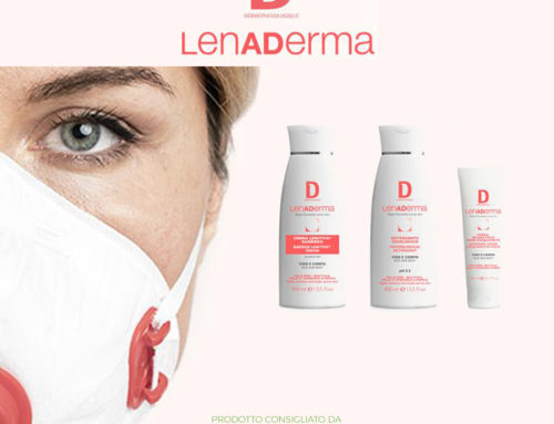 Dermophisiologique, nuova linea “Lenaderma”: la soluzione cosmetica per le alterazioni cutanee da Dpi